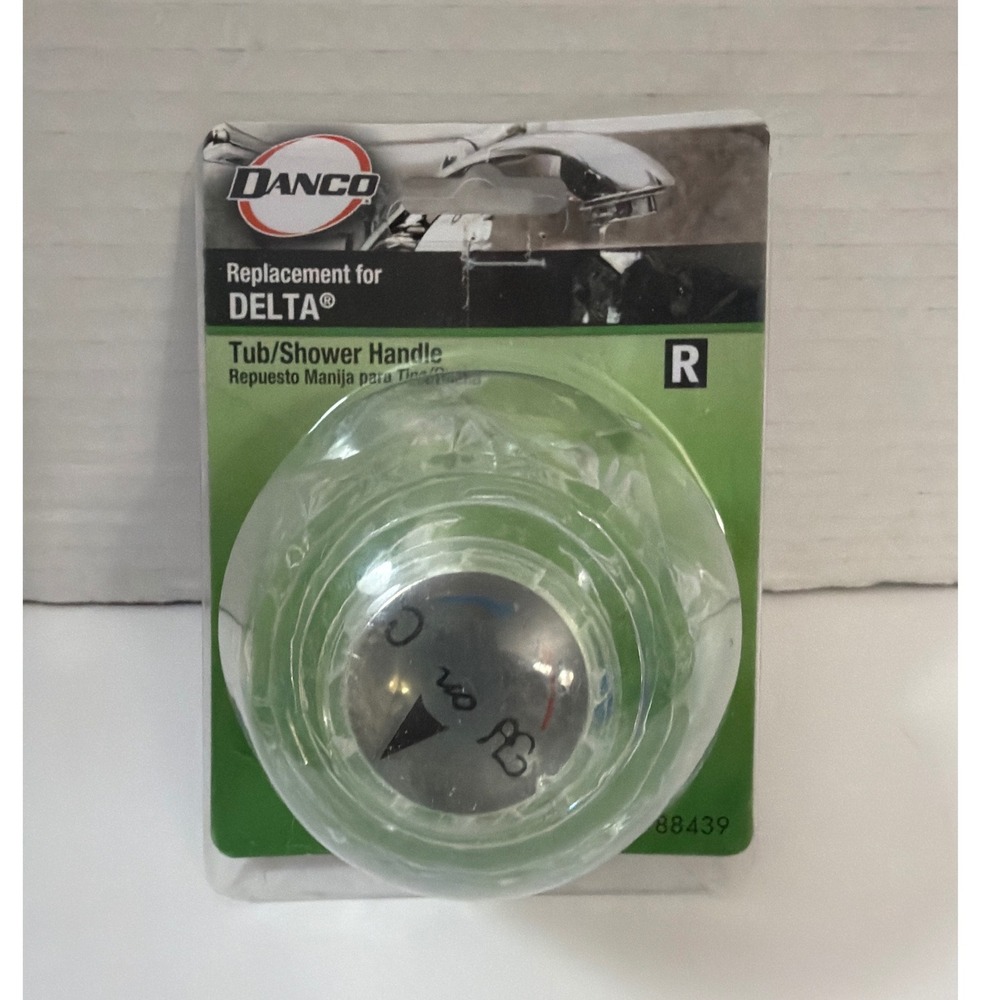 Danco Replacement for Delta Tub/Shower Handle Clear Acrylic Knob 88439 NEW
